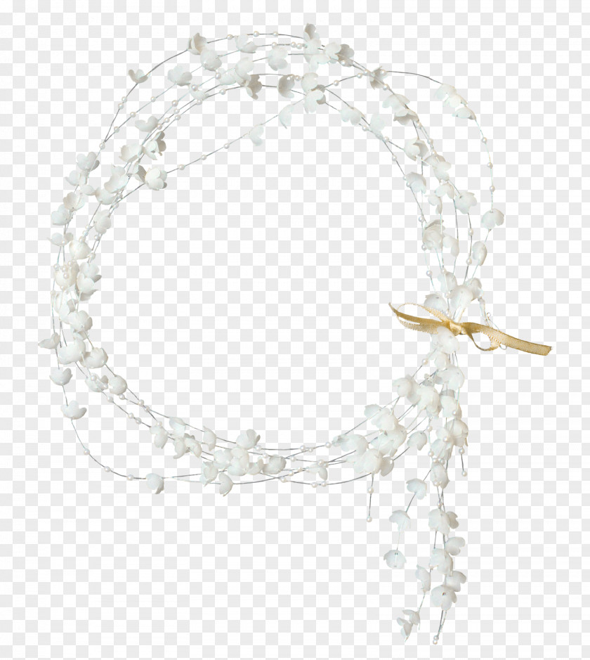 Fancy Garland White Picture Frame Photography Wreath PNG