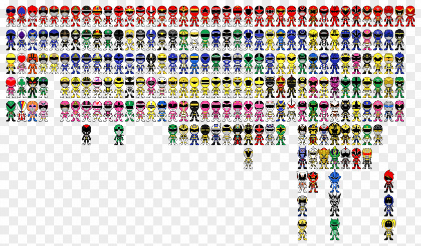 Power Rangers Super Sentai DeviantArt Pixel Art PNG