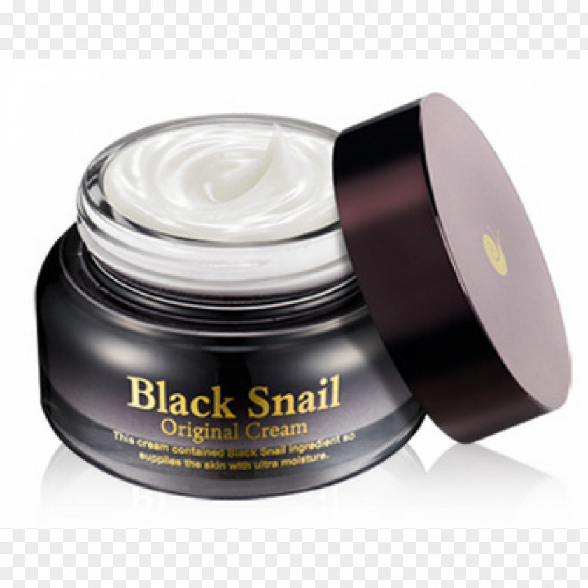 Snail Cream Skin Care Lotion Slime PNG