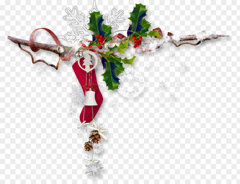 Christmas Tree Garland PNG