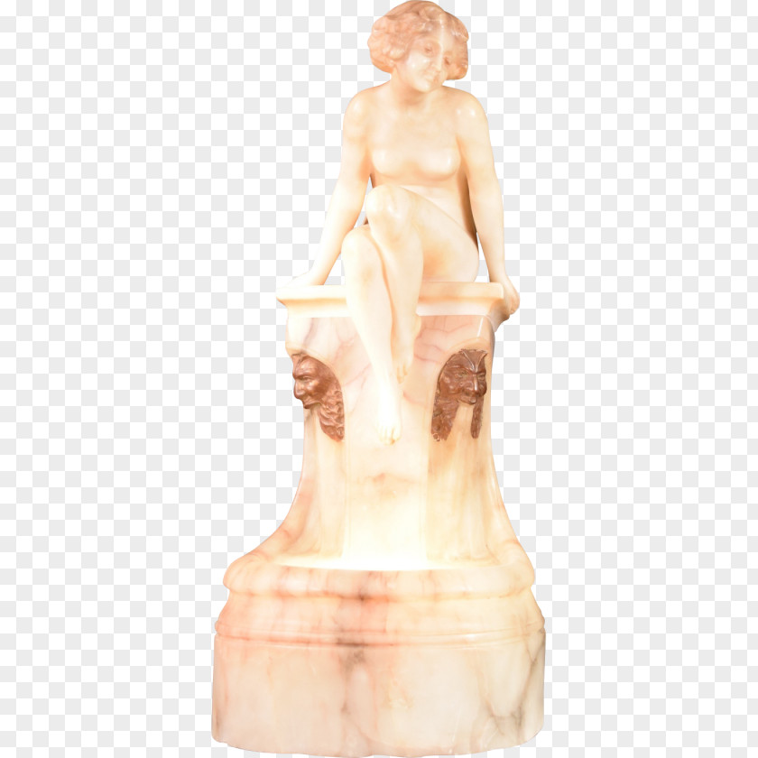 Classical Sculpture Figurine Classicism Peach PNG