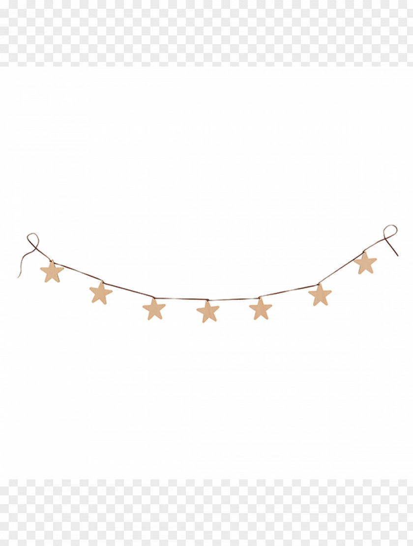 Garland Star Birthday Necklace The Toyman PNG