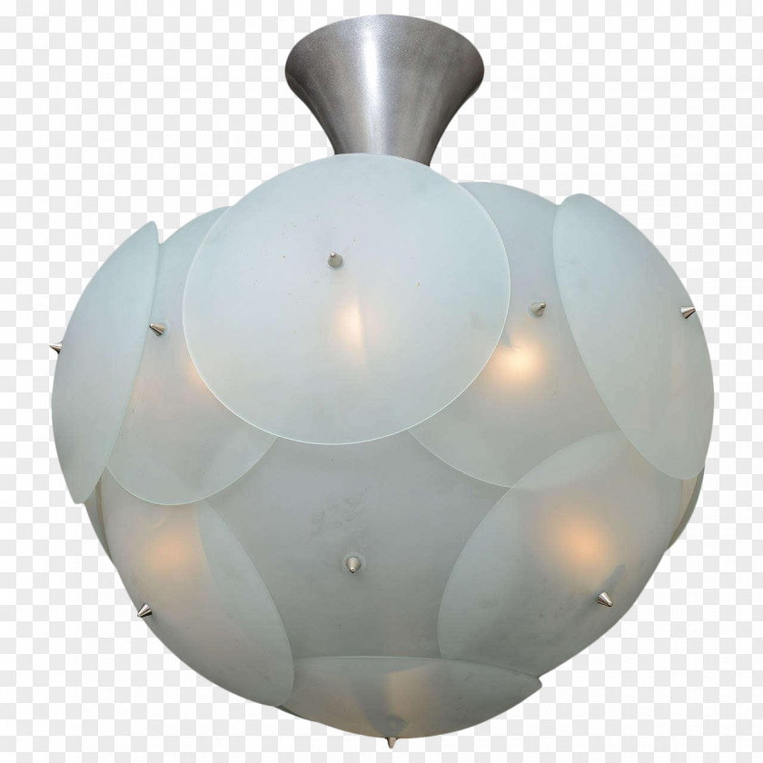 Glass Murano Chandelier Light Fixture PNG