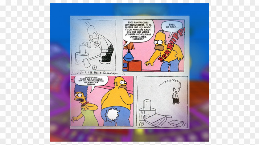 Homero Homer Simpson Comics Drawing Comic Strip Cartoon PNG
