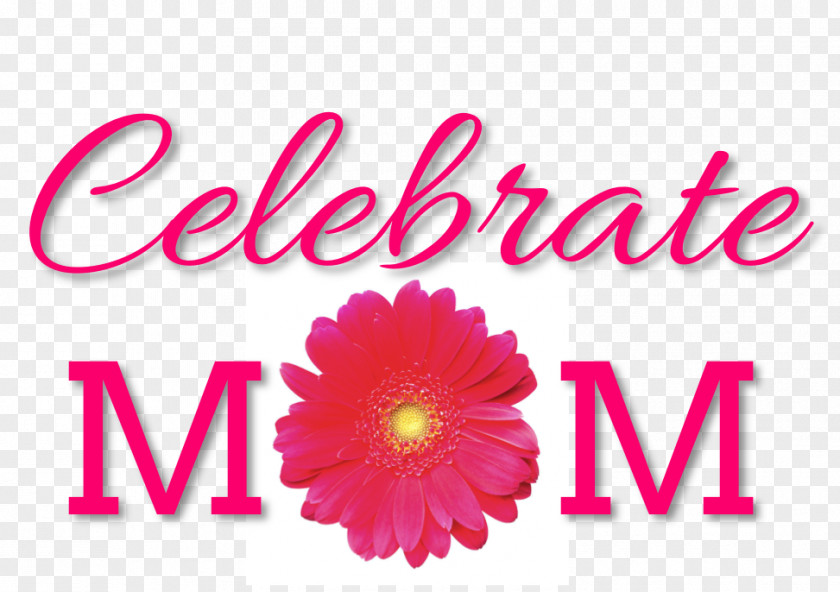 Line Cut Flowers Logo Mother Brand Font PNG