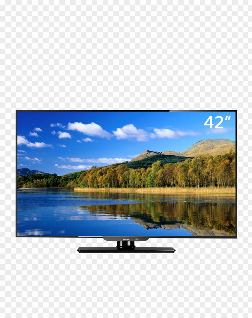 Support Wall LCD TV Full HD Panel Ben Lomond Loch Glasgow West Highland Way Trossachs PNG