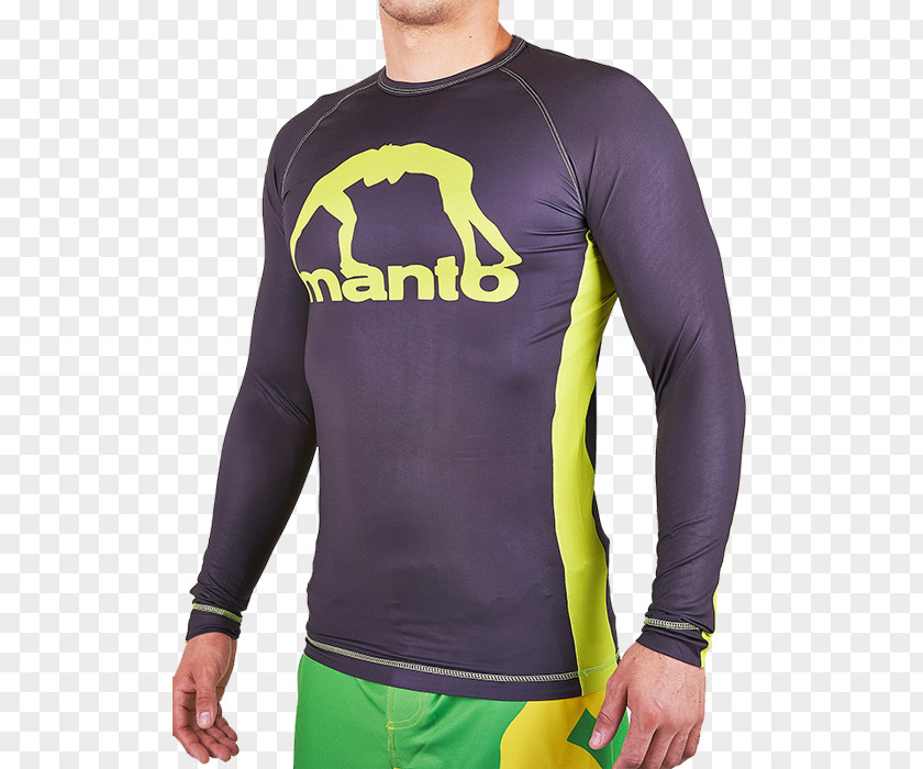 T-shirt Long-sleeved Rash Guard Top PNG