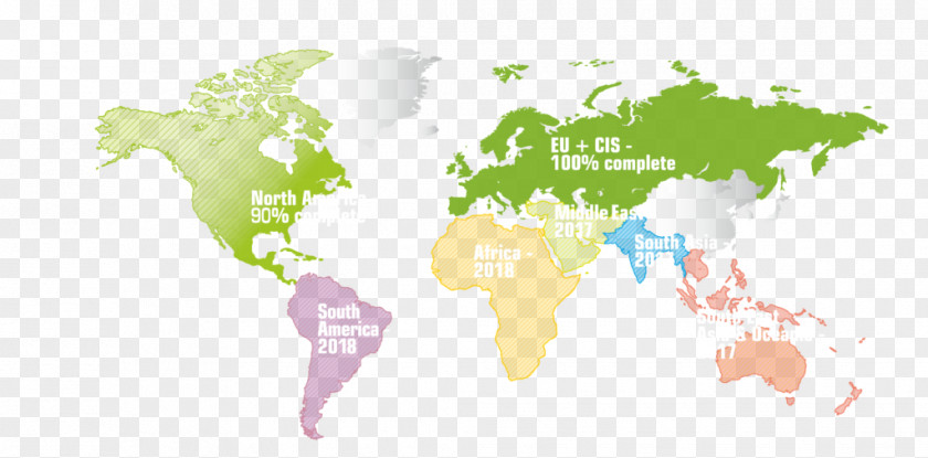 World Map Globe PNG