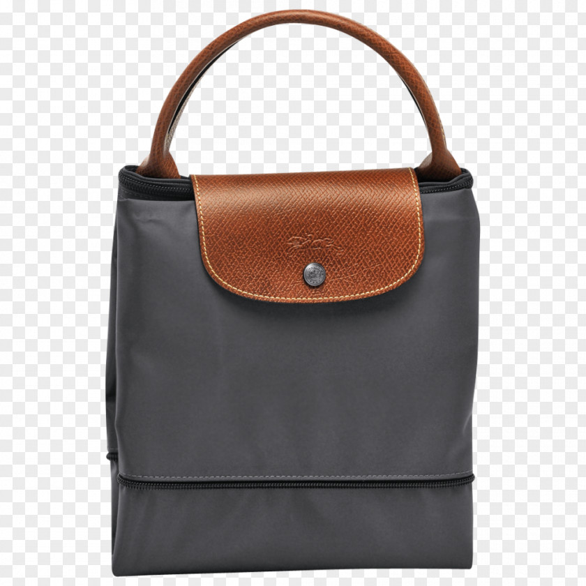 Bag Tote Leather Longchamp Pliage PNG