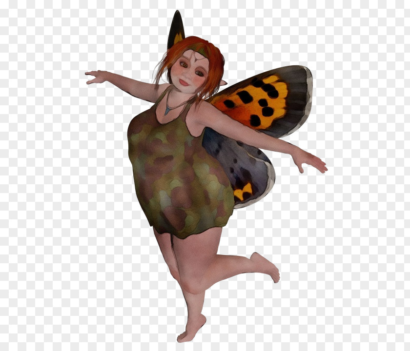 Costume Pollinator Monarch Butterfly PNG