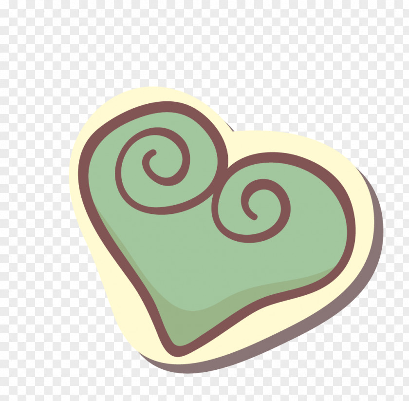 Heart-shaped Heart Font PNG