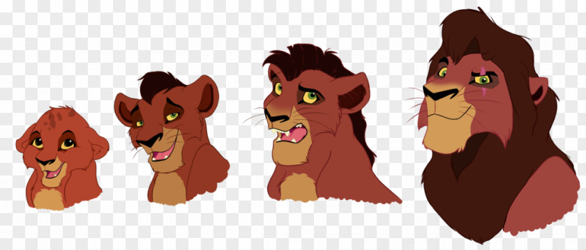 Lion Simba Nala Kovu Drawing PNG