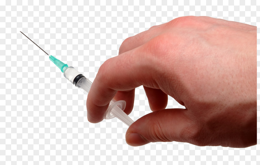 Syringe In Hand Supervised Injection Site Drug Hypodermic Needle PNG