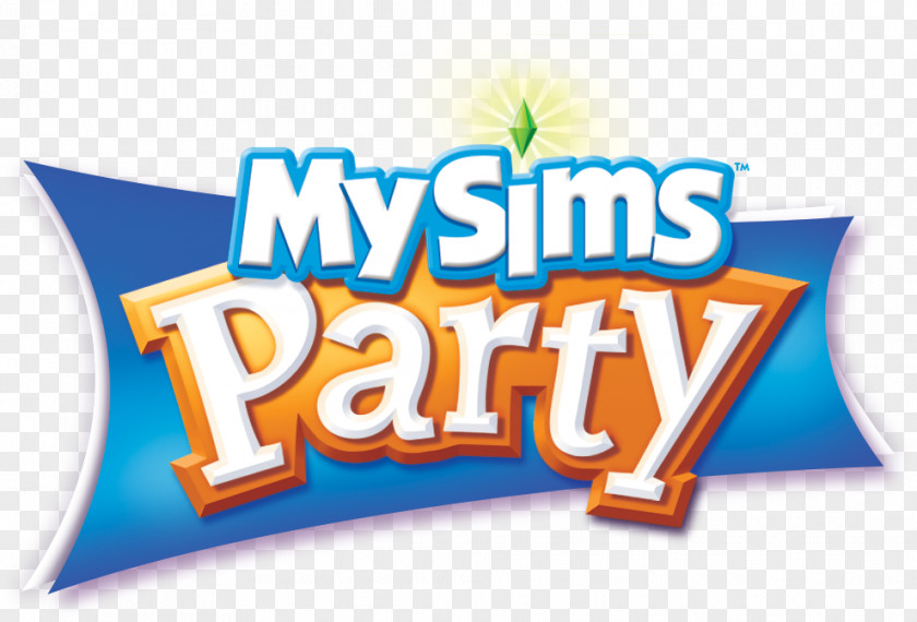 Electronic Arts MySims Party Wii Video Game PNG