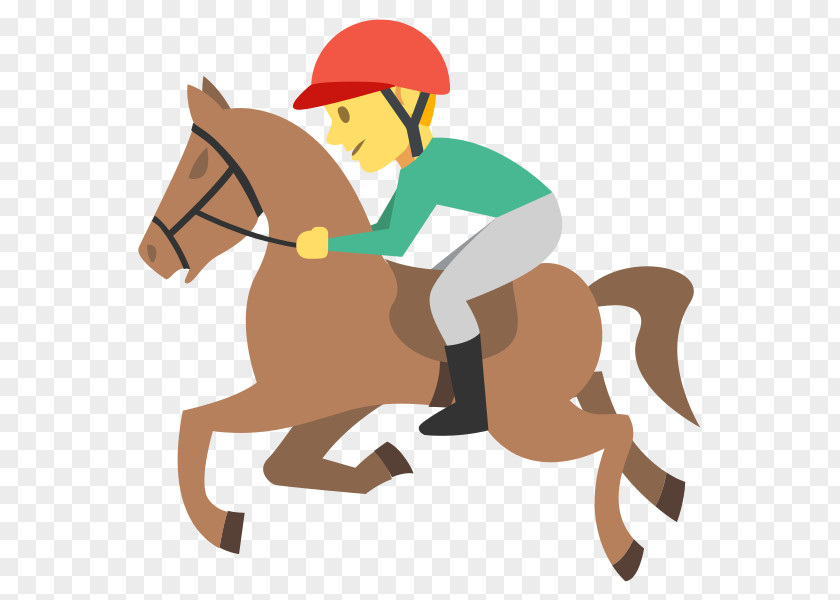 Horse Riding Racing Emoji Equestrian Jockey PNG