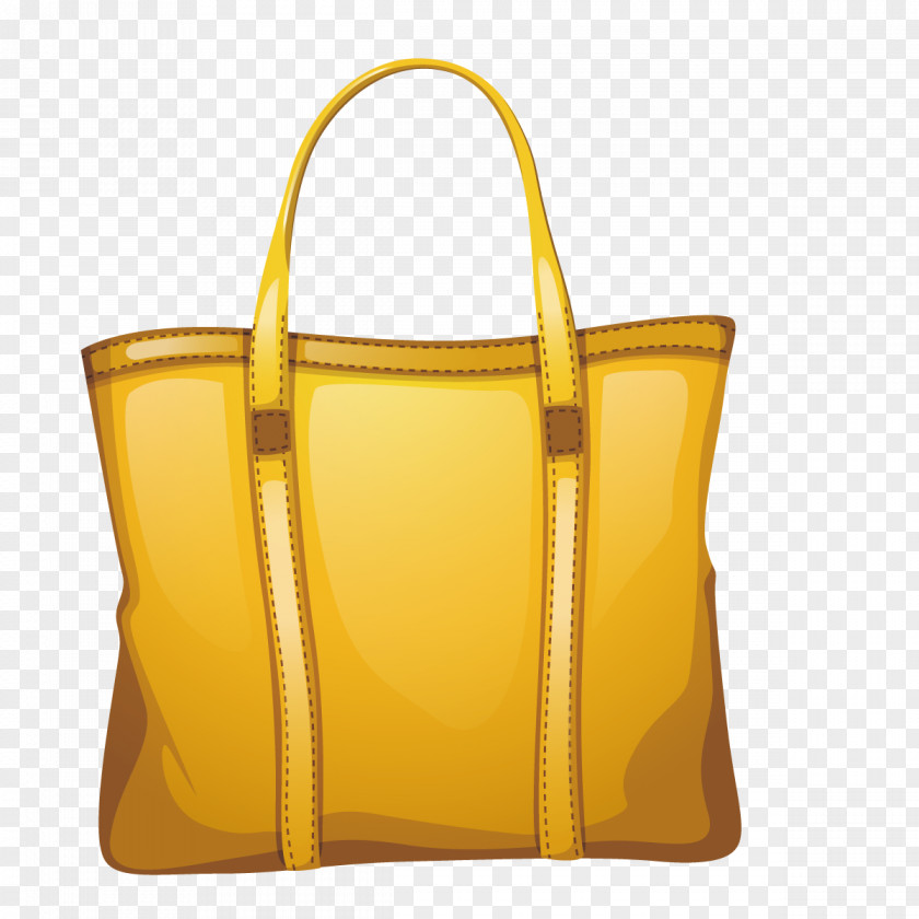 Vector Yellow Bag Stock Photography Royalty-free Clip Art PNG