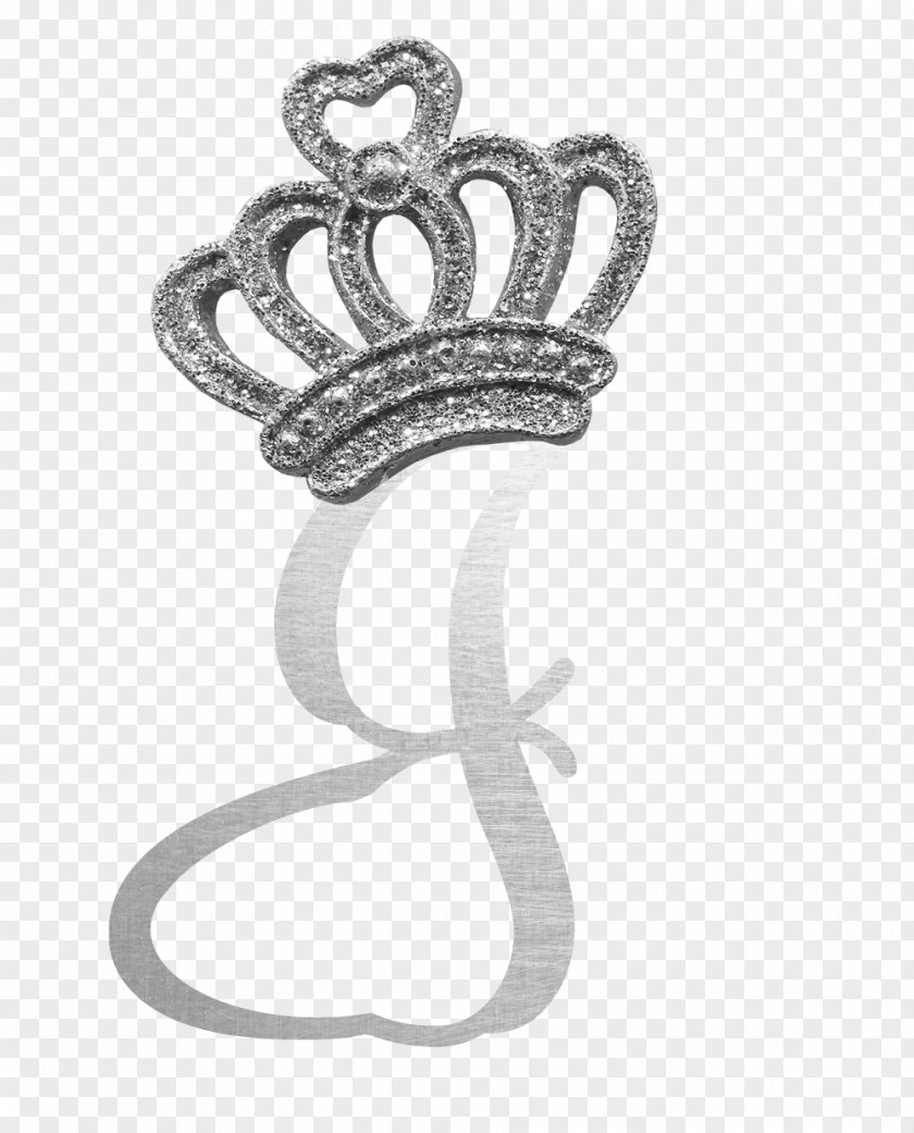 Crown Monogram Initial Jewellery Clothing Accessories PNG