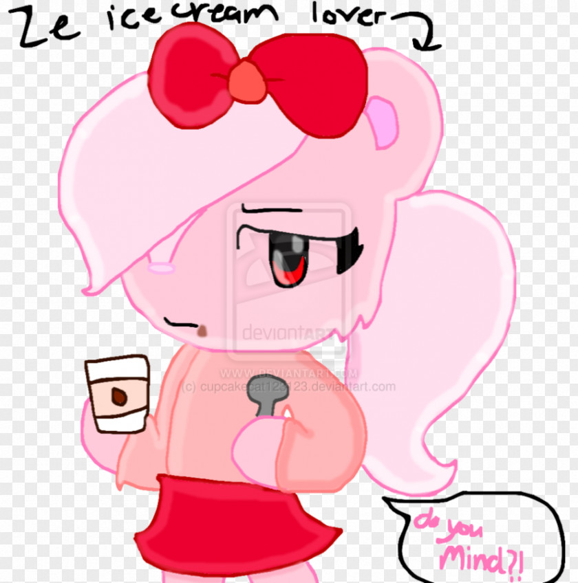 Icream Pinkie Pie Cupcake Suffering Character Cartoon PNG