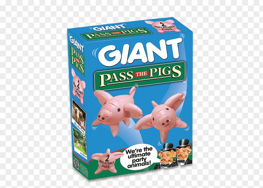 INFLATABLE GAME Winning Moves Pass The Pigs Party Game Board PNG