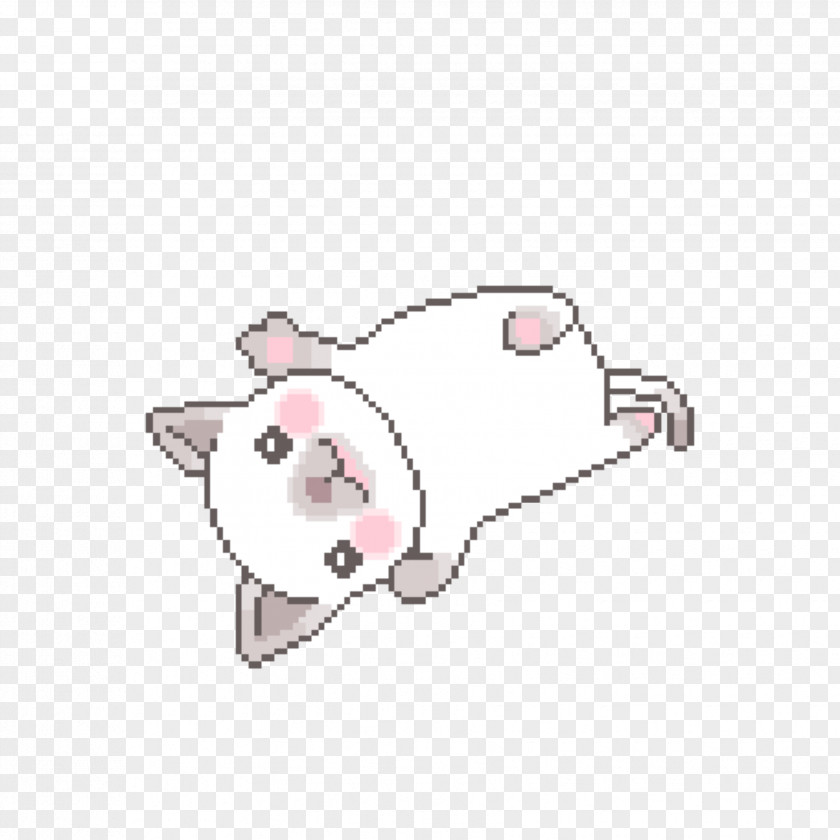 Kitten Persian Cat Pixel Art GIF PNG