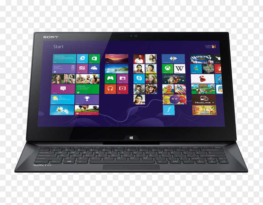 Laptop Vaio Ultrabook Intel Core Computer PNG