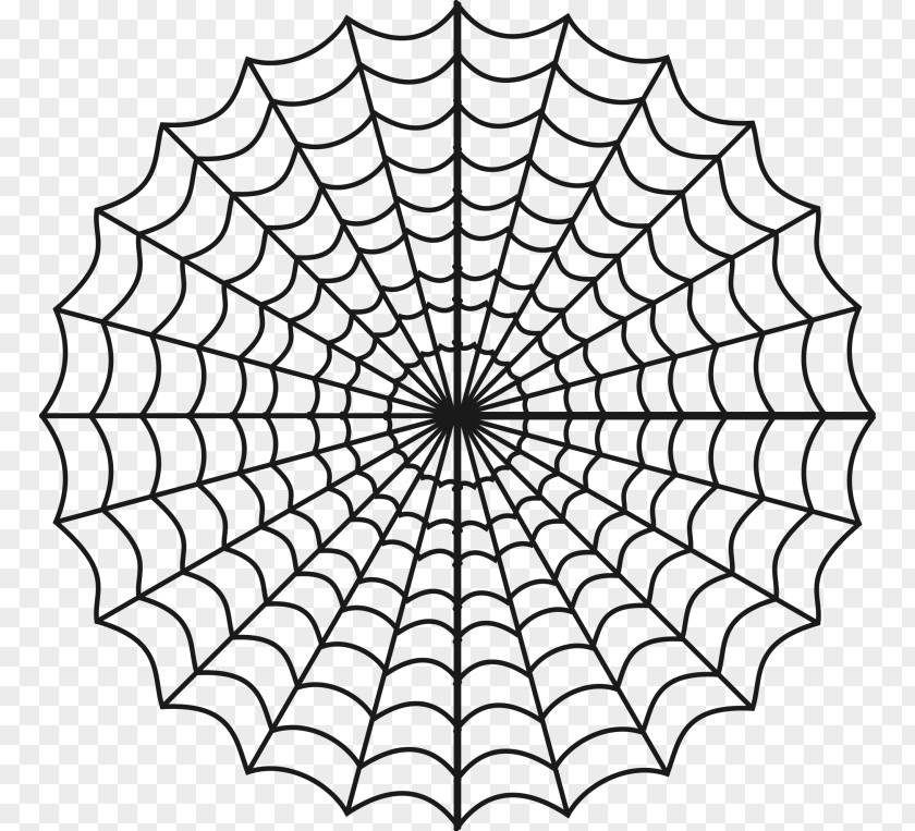 Spider Web Charlotte's Coloring Book PNG