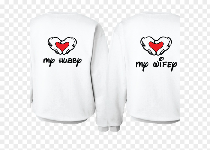 T-shirt Wife Mickey Mouse Husband Jersey PNG