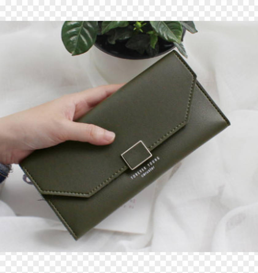 Wallet Handbag Clothing Shoe Green PNG