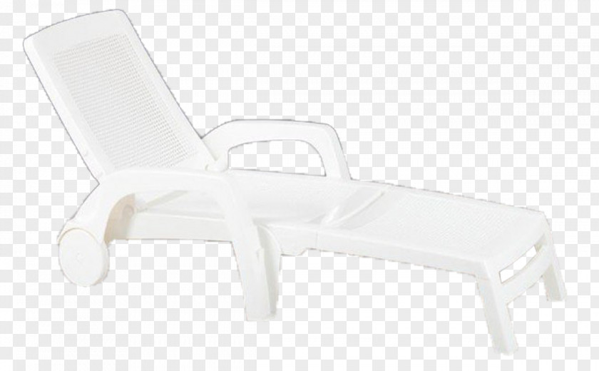 Wood Plastic Sunlounger PNG