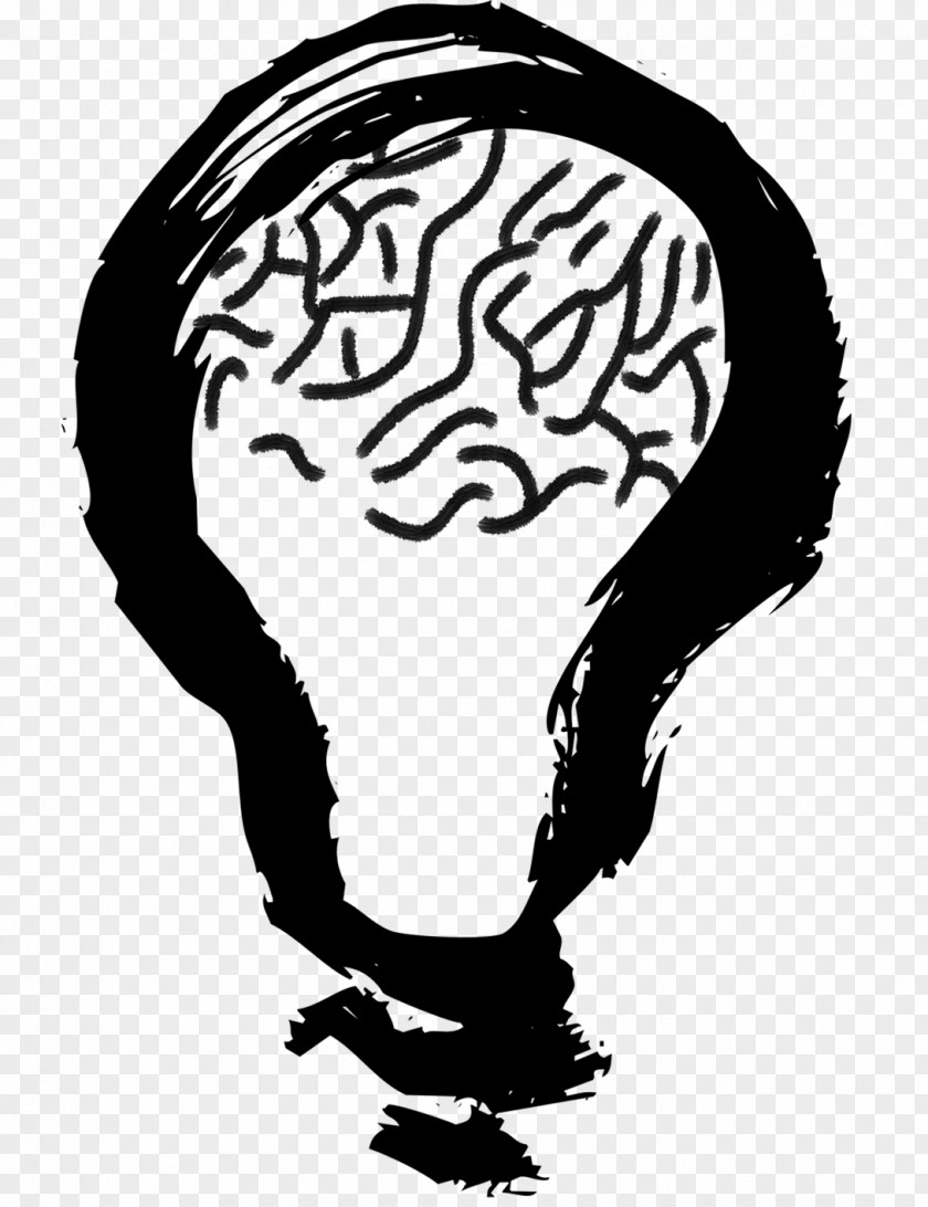 Brain Bulb Light Icon PNG