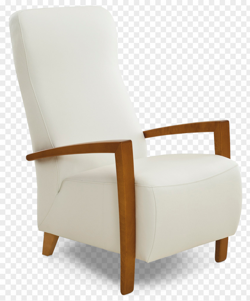Club Chair Recliner Product Angle PNG