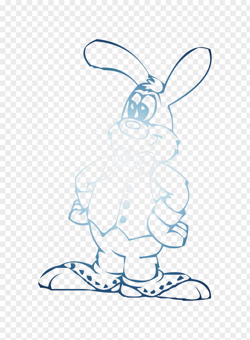 Domestic Rabbit Clip Art Hare Illustration PNG