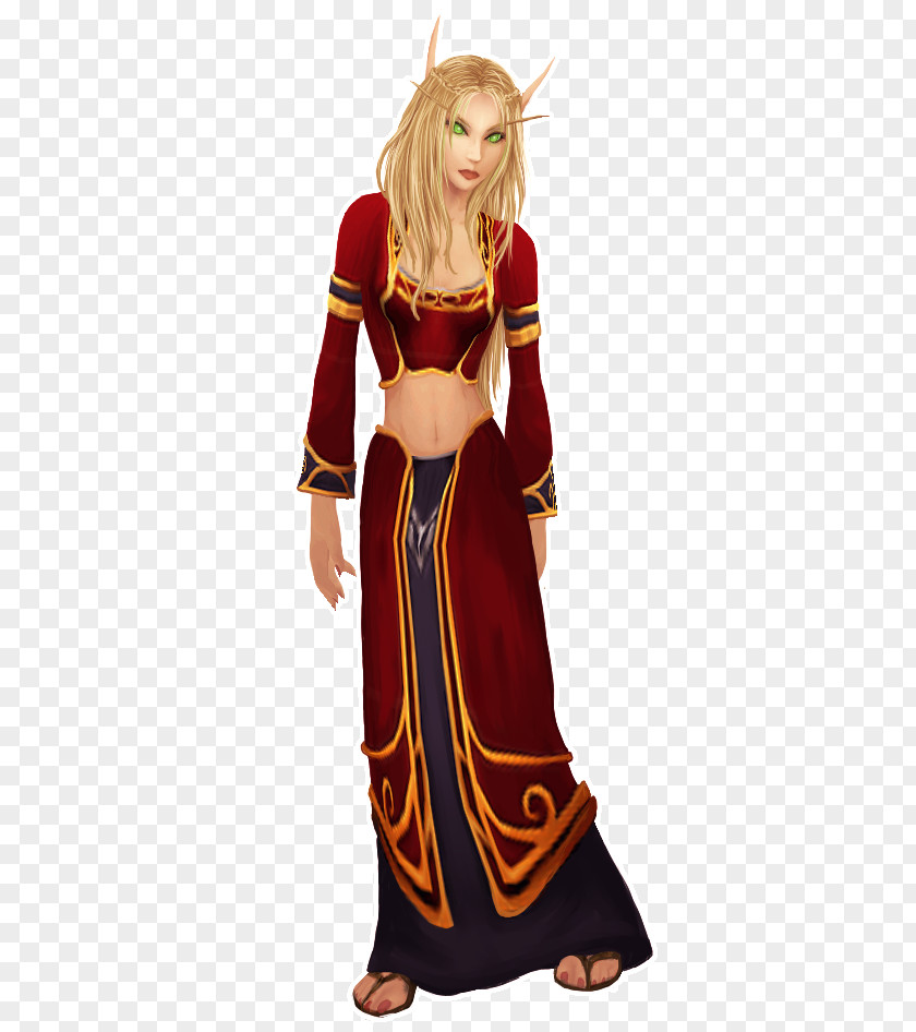 Girlie Dance Costume Design Robe World Of Warcraft Legendary Creature PNG