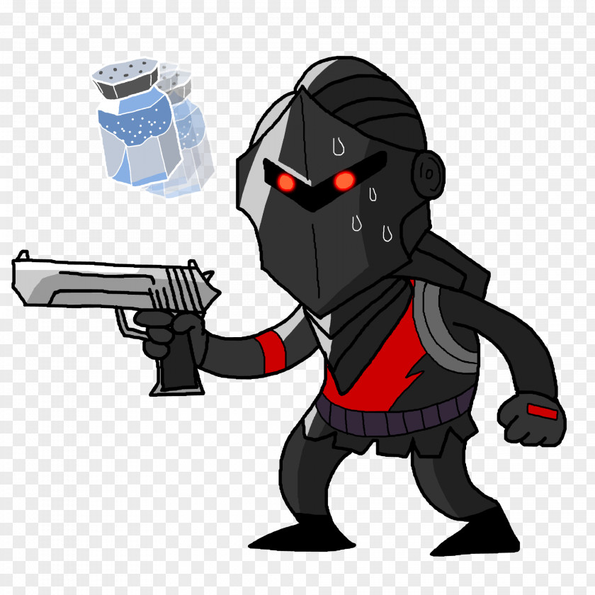 Knight Fortnite Battle Royale Drawing Black PNG