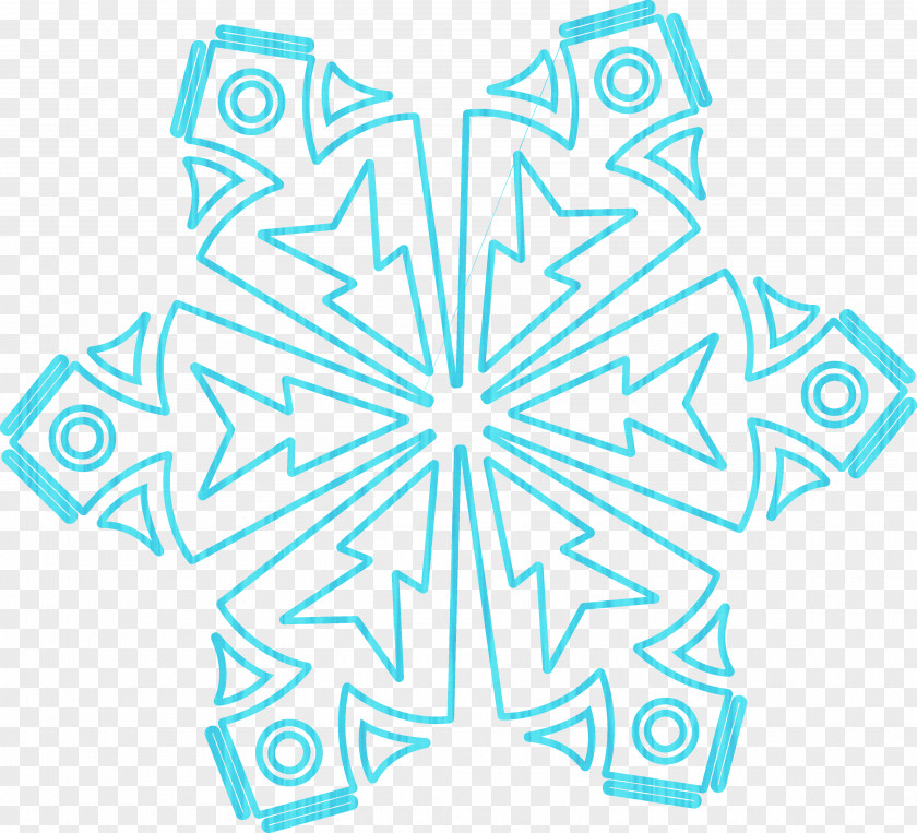 Snowflakes Blue White Graphic Design Aqua PNG