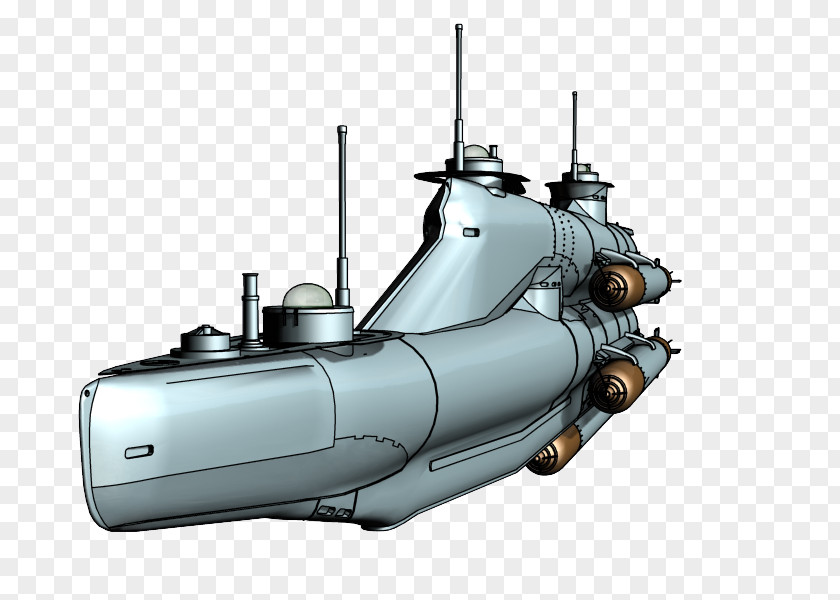 Sous Marin Watercraft Naval Architecture PNG