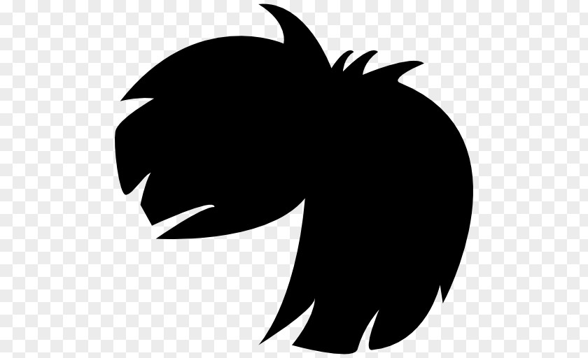 Wig Vector Black Hair Brown Ponytail PNG