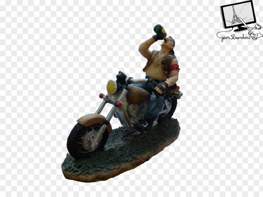 Biker Figurine PNG
