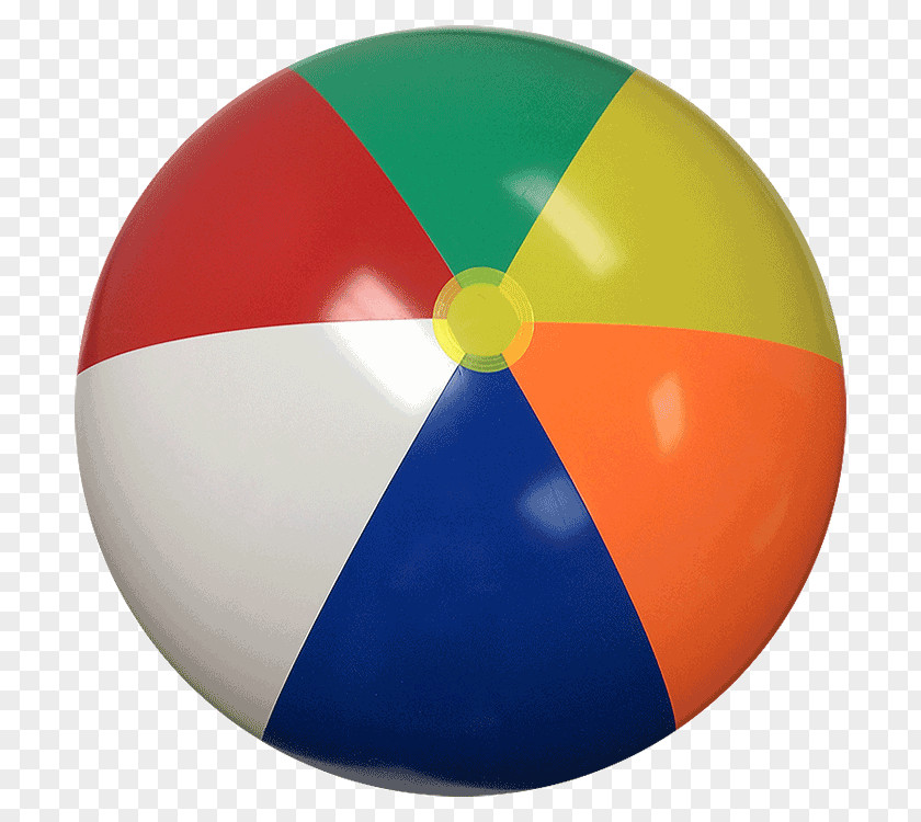 Blue Glow Beach Ball Tennis Volleyball PNG