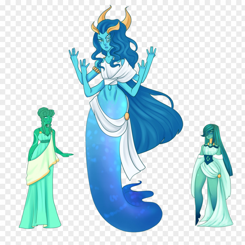 Chrysocolla Costume Design Cartoon Figurine PNG