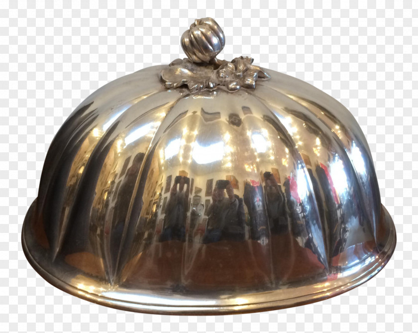 Silver Meat Platter Dome 01504 PNG