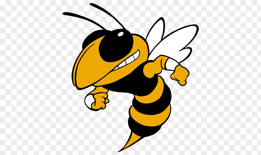 Bee Georgia Institute Of Technology Tech Yellow Jackets Football Vespula Hornet PNG