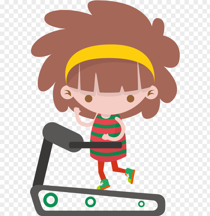 Dumbbell Physical Exercise PNG exercise , Girl treadmill clipart PNG