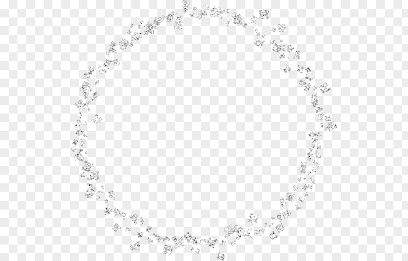 Glitter Circle Jewellery Clip Art PNG