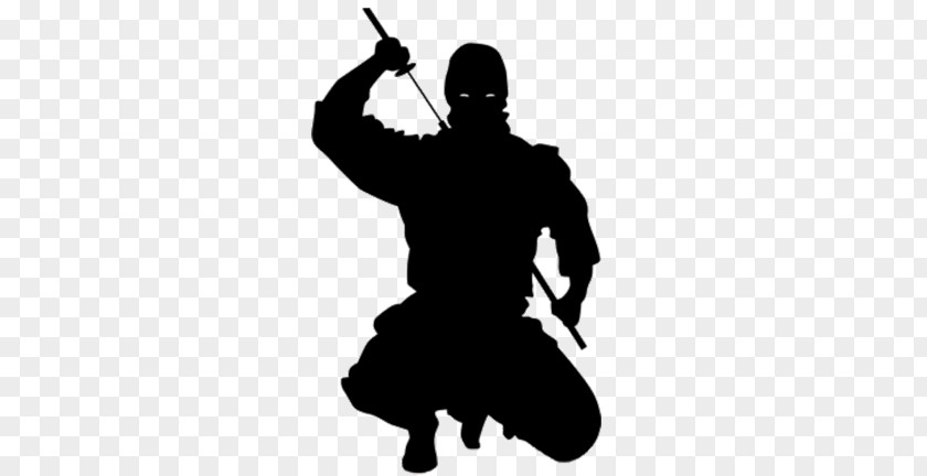 Ninja Logo Decal PNG