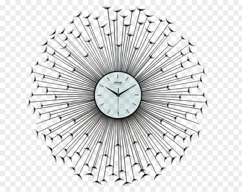 Creative Clocks Alarm Clock Wall Industrial Style PNG