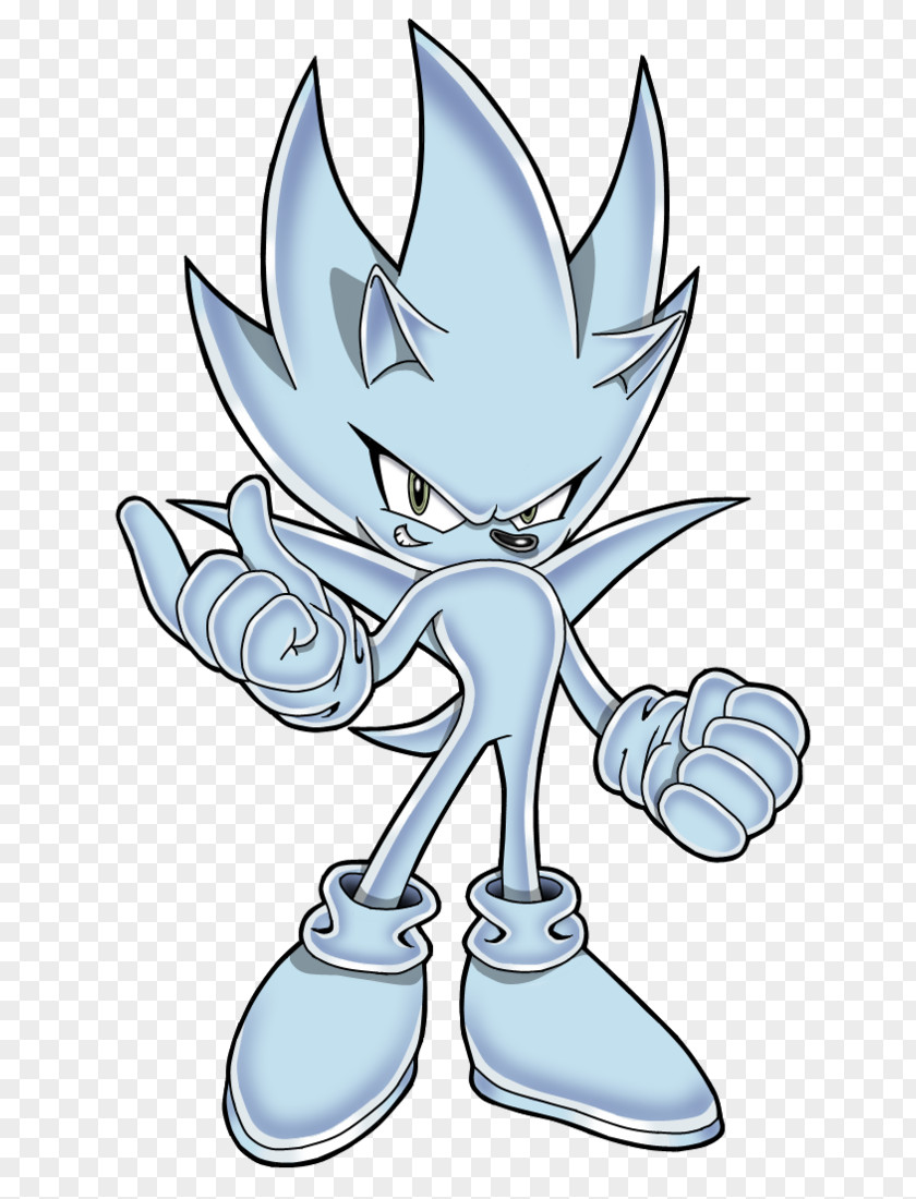 Hedgehog Sonic The Shadow Unleashed Silver PNG