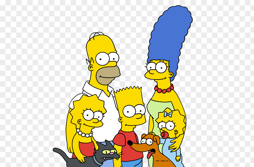 Homero Homer Simpson Marge Bart Lisa Ned Flanders PNG