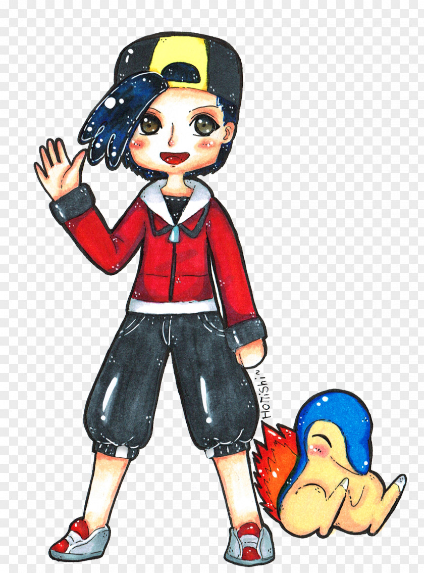 Lapicero Pokémon HeartGold And SoulSilver Gold Silver Trainer Red PNG