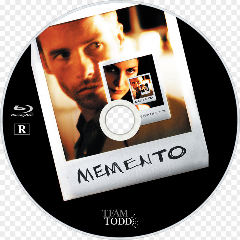 Memento Christopher Nolan Leonard Shelby Film Poster PNG